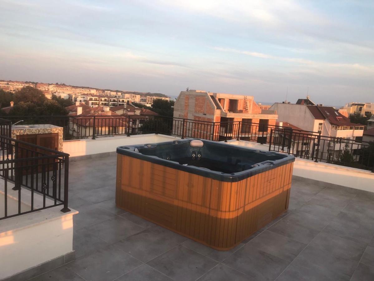 Villa Aqua Family Hotel Burgas Exterior foto